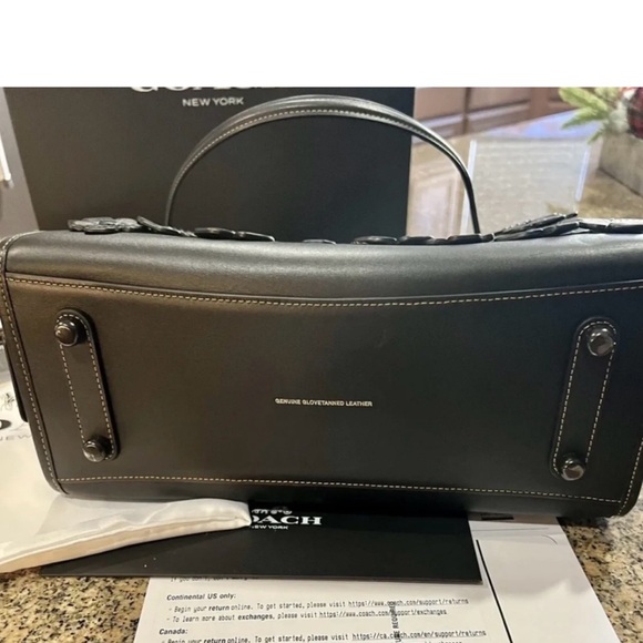 Coach collection Rogue petals leather purse - Picture 5 of 9